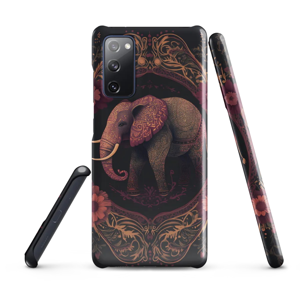 Regal Reverie: The Ornate Elephant