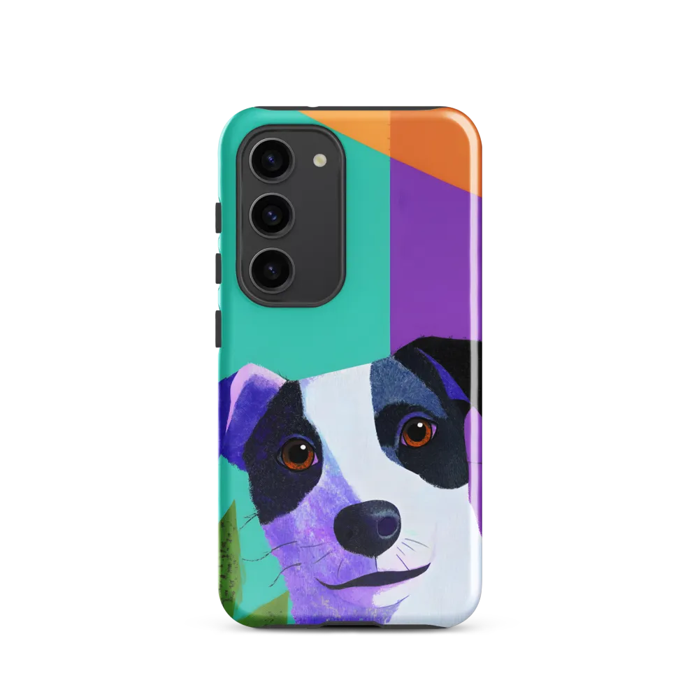 Joyful Canine | Phone Case |  S23 | Tough Case | Glossy