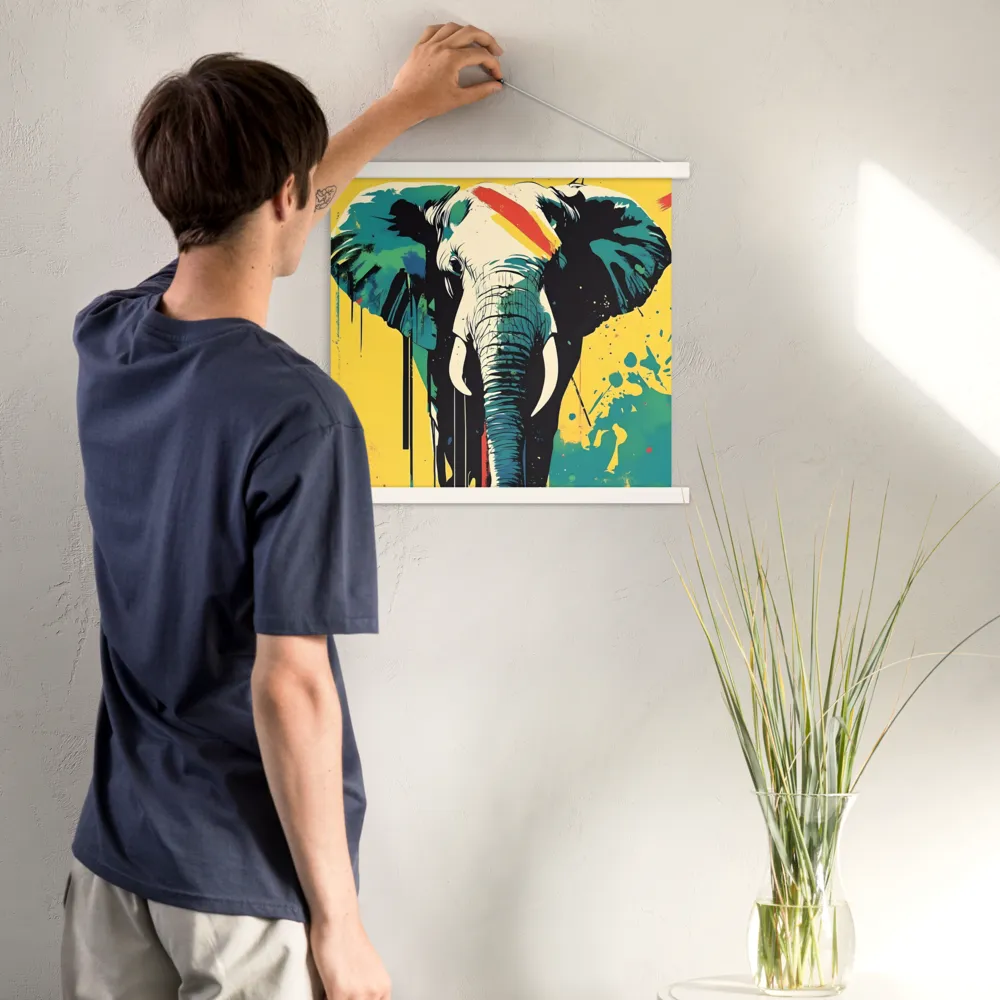 Elegance of the Wild: A Colorful Harmony