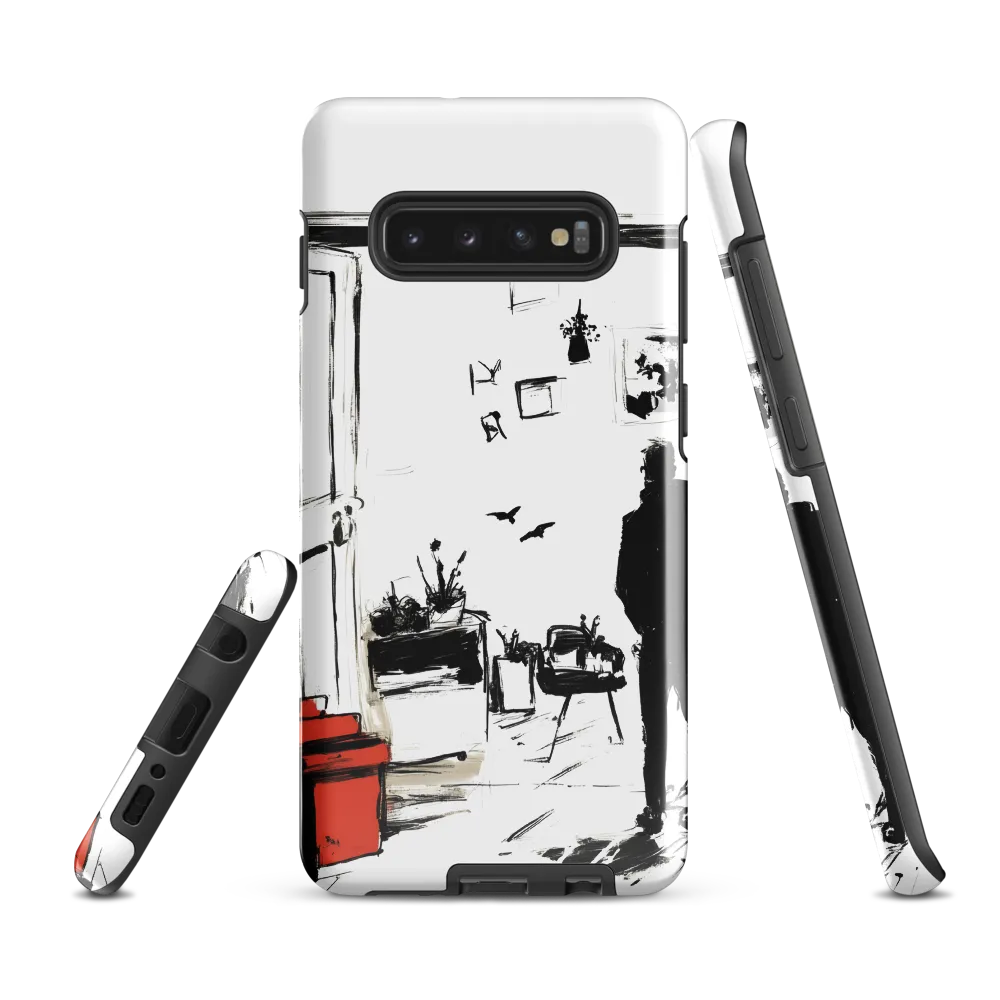 Through the Doorway of Solitude | Phone Case |  S10 Plus | Tough Case | Glossy