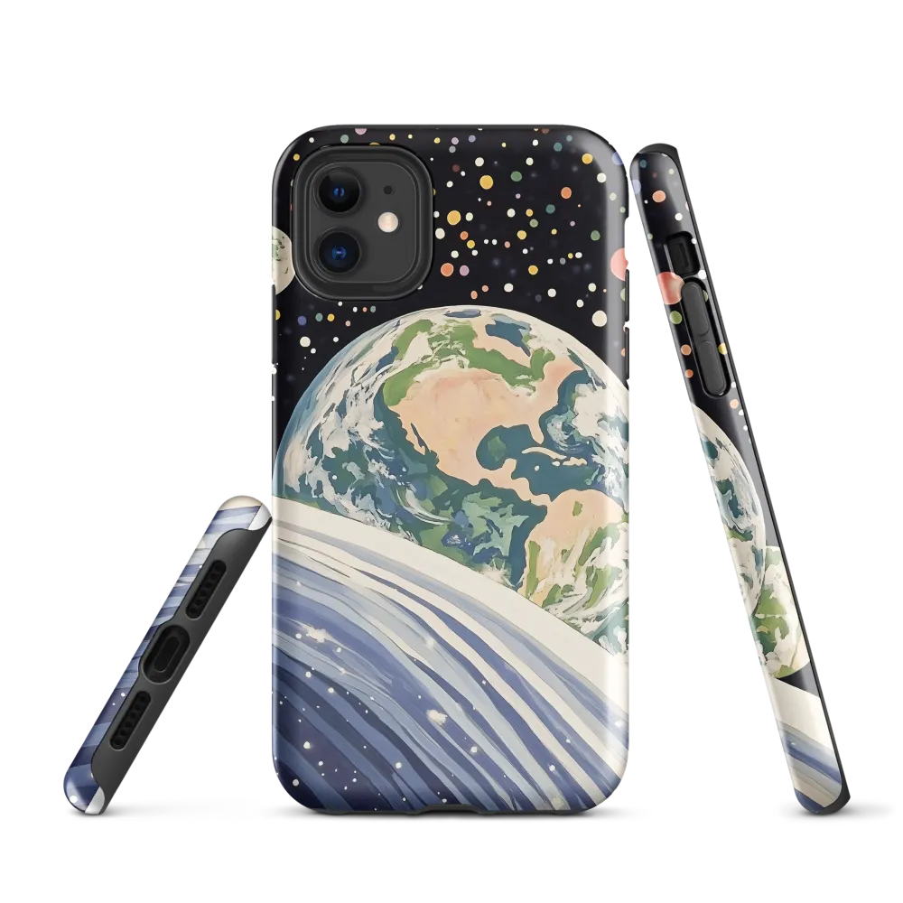 Celestial View: A Surreal Journey Through Space