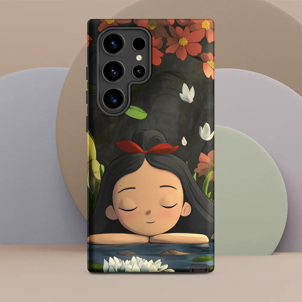 Tranquility by the Waterside | Phone Case |  S24 Ultra | Tough Case | Matte