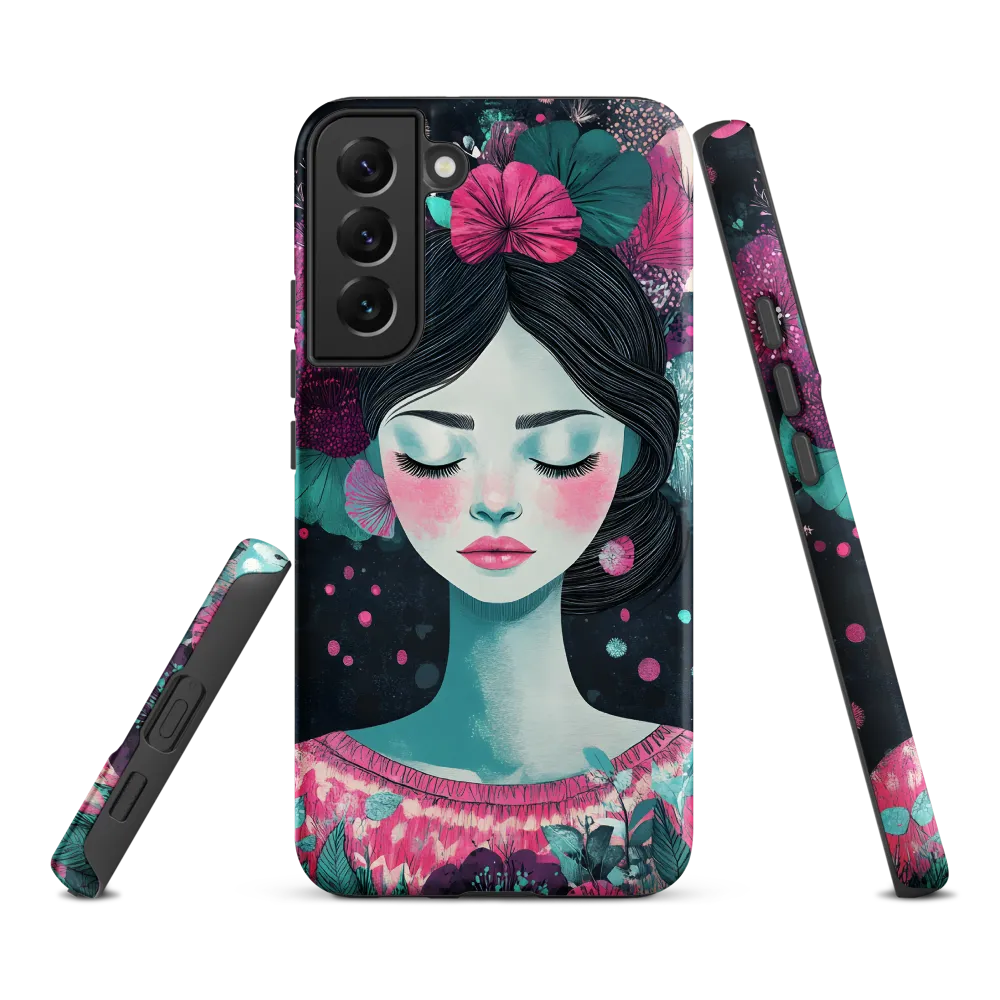 Embrace of Floral Serenity