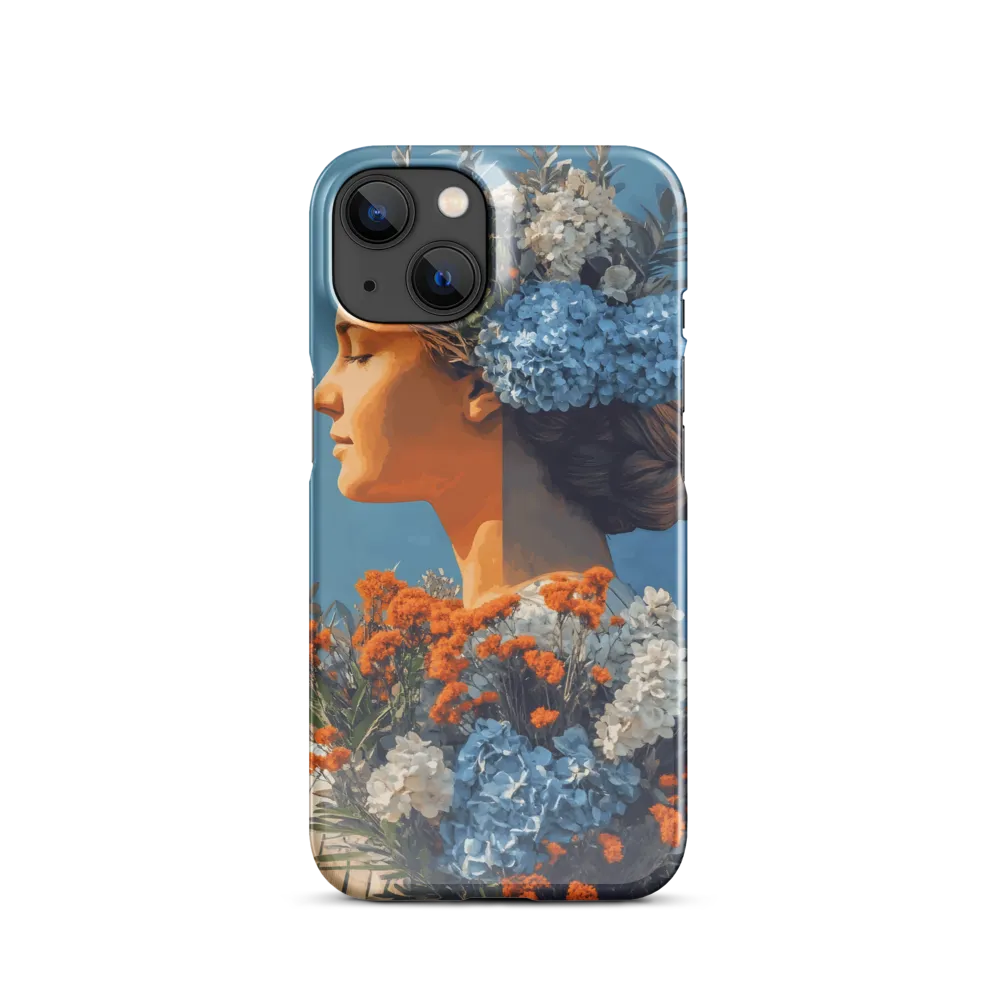 Floral Reverie: A Portrait of Serenity