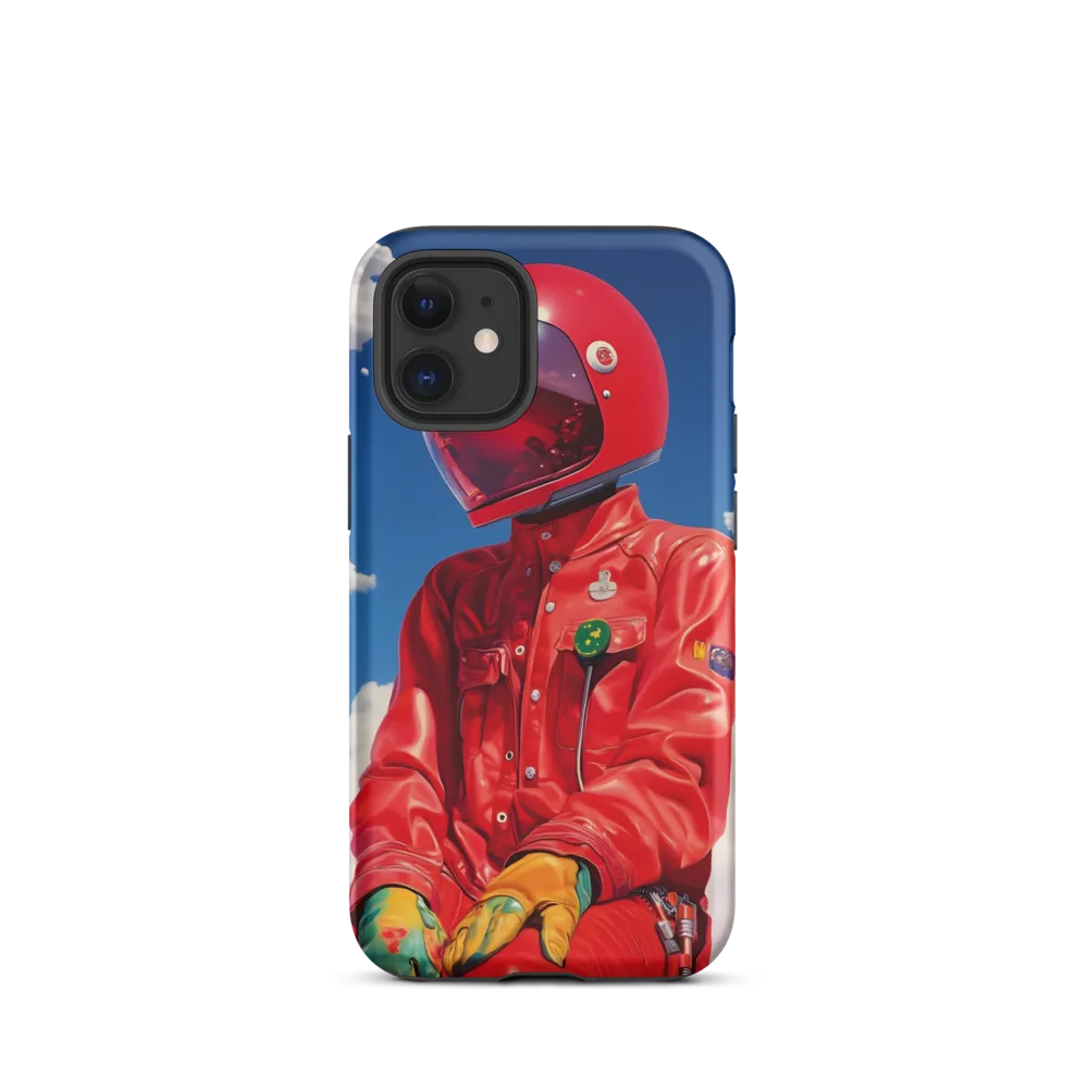 Astronaut in Crimson