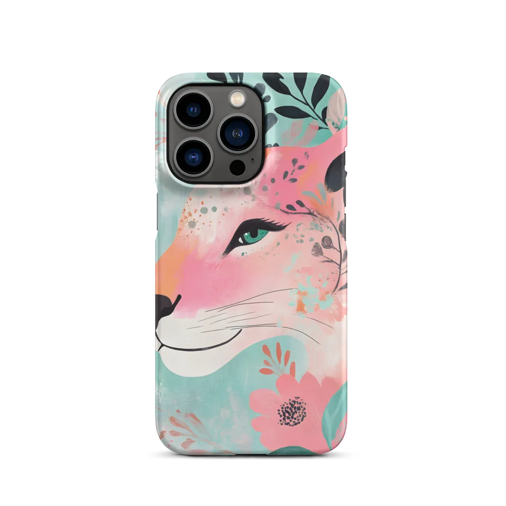 Whimsical Majesty: A Floral Lion