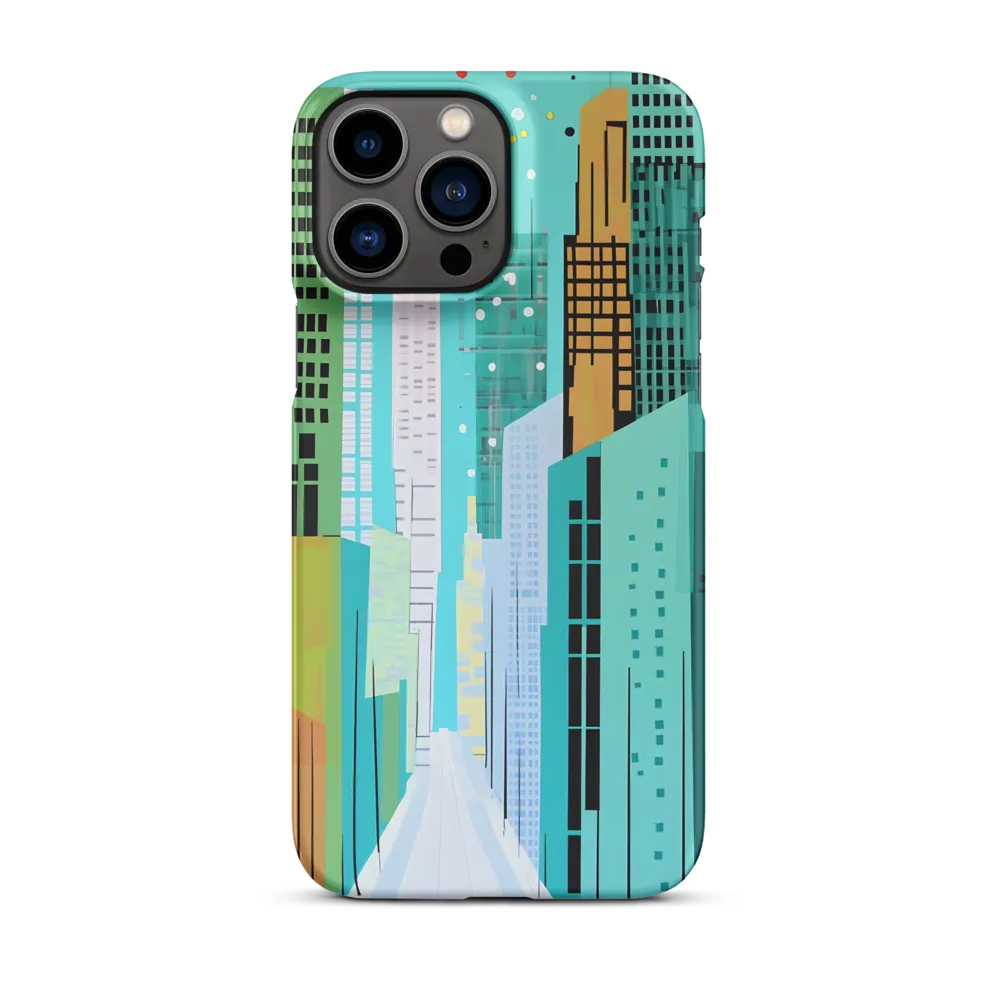 Urban Symphony in Turquoise