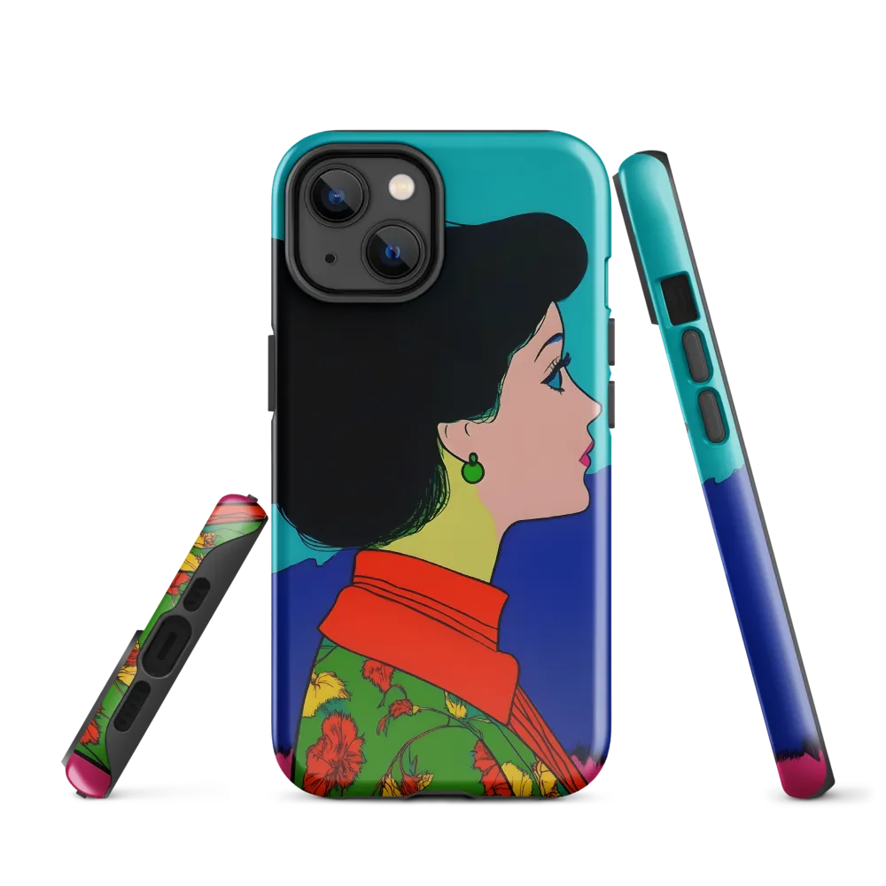 Whispers of Color: A Pop Art Portrait