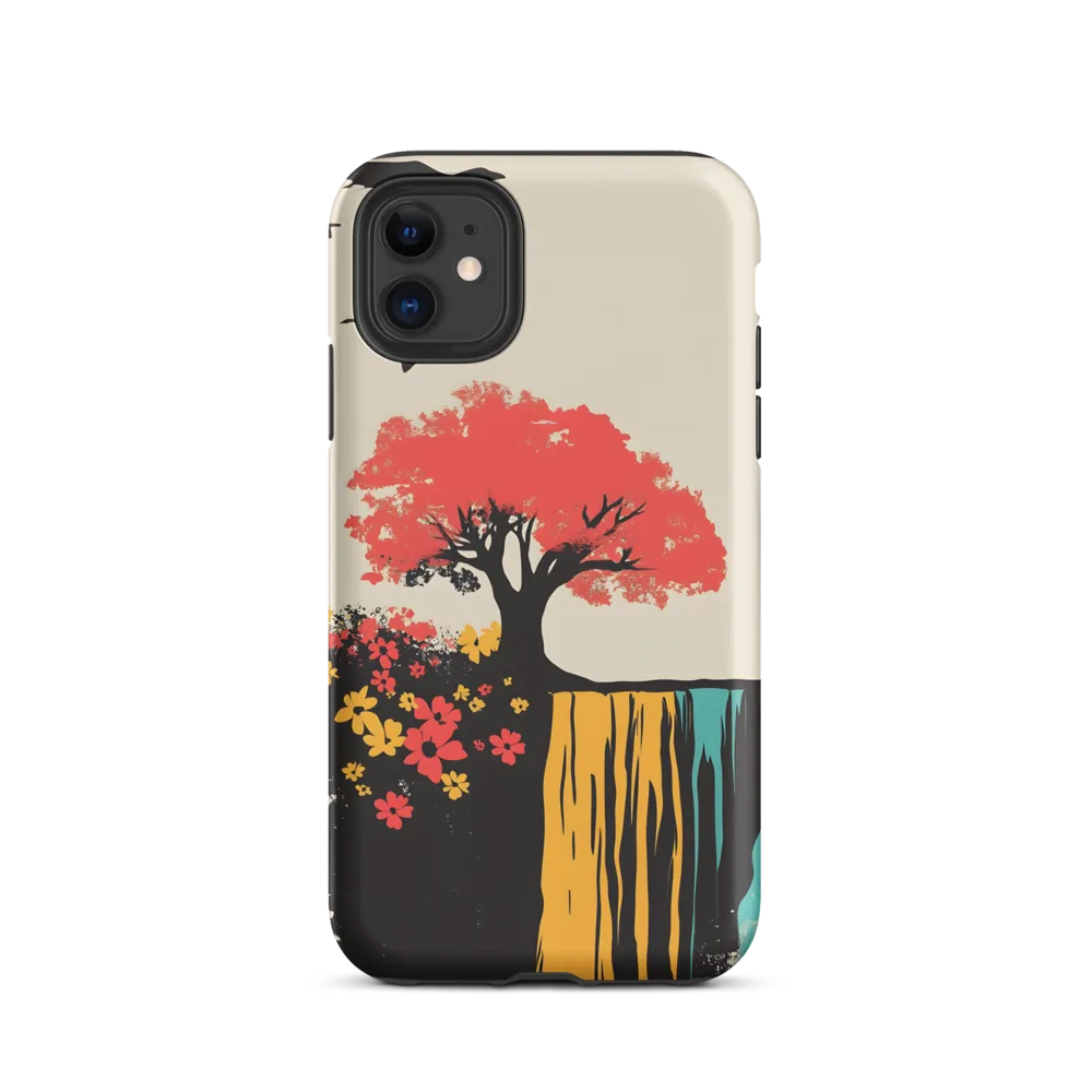 Serene Cascade of Colors