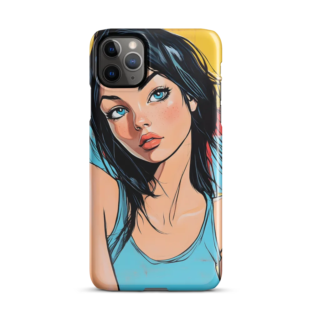 Vibrant Portrait of Modern Youth | Phone Case |  11 Pro Max | Snap Case | Glossy