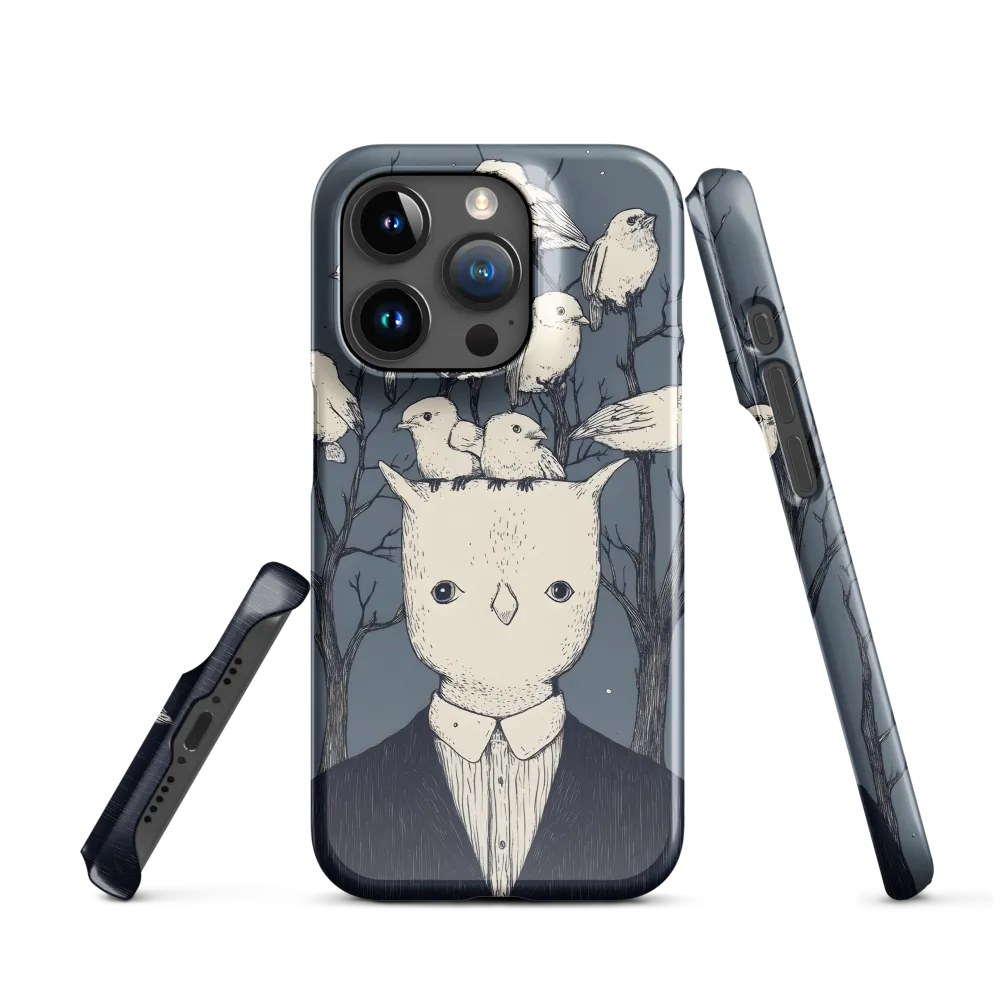 Whispers of the Avian Mind | Phone Case |  15 Pro | Snap Case | Glossy