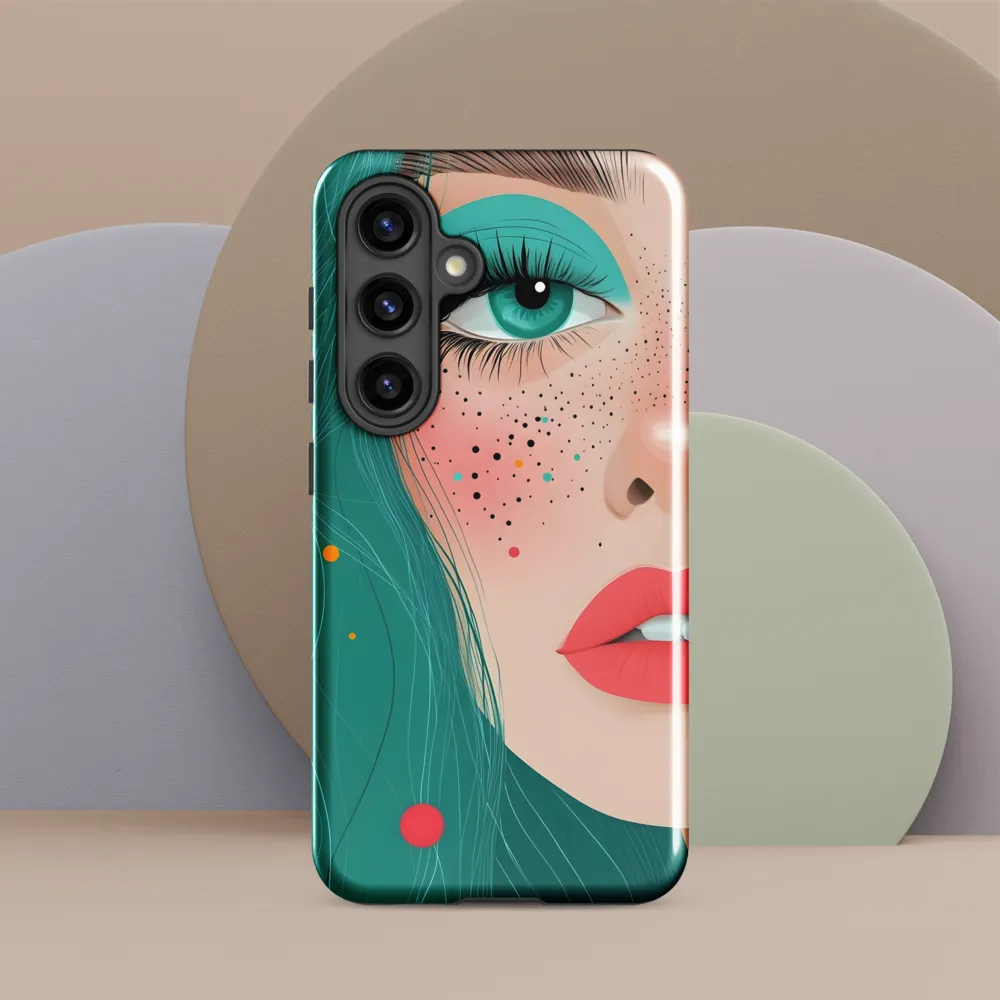 A Playful Portrait: Turquoise Temptation