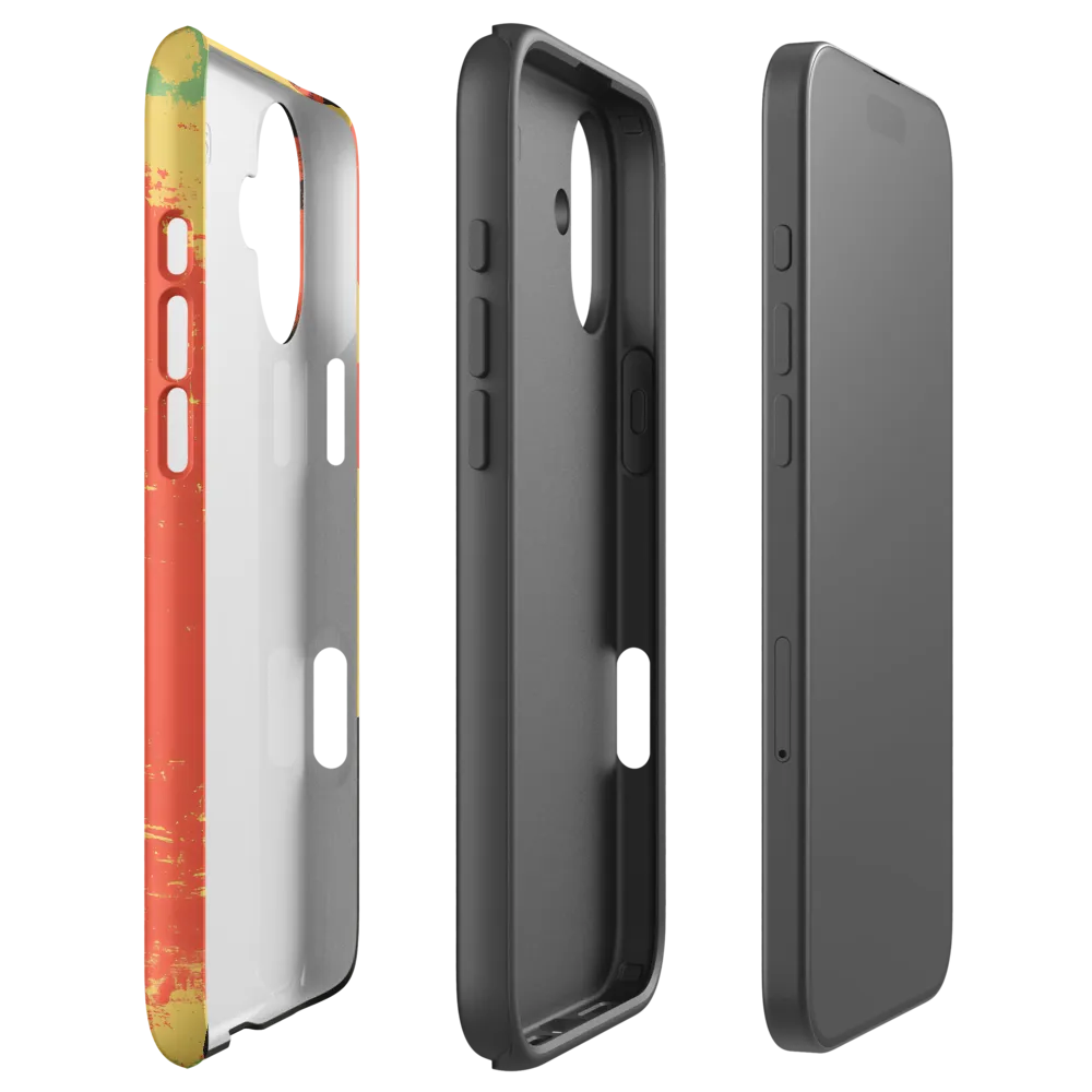 Journey to the Stars: A Retro-Futuristic Landscape | Phone Case |  16 Plus | Tough Case | Matte