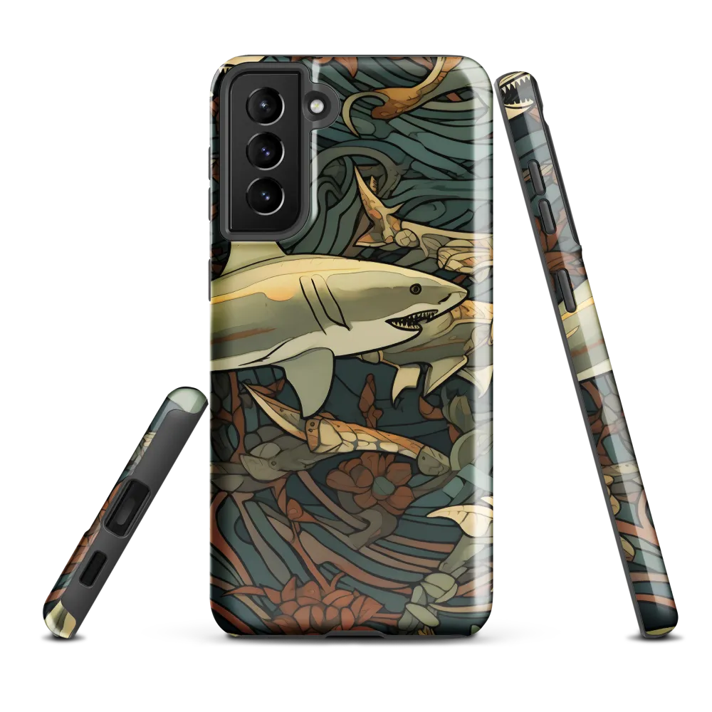 Dynamic Harmony of Sharks and Flora