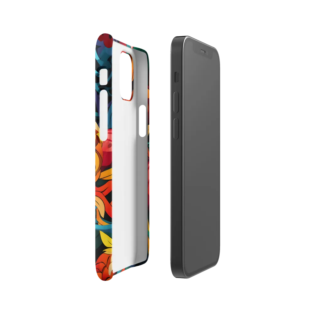 Tropical Harmony | Phone Case |  12 Mini | Snap Case | Matte
