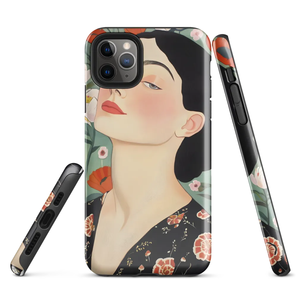 Elegance in Bloom | Phone Case |  11 Pro Max | Tough Case | Glossy