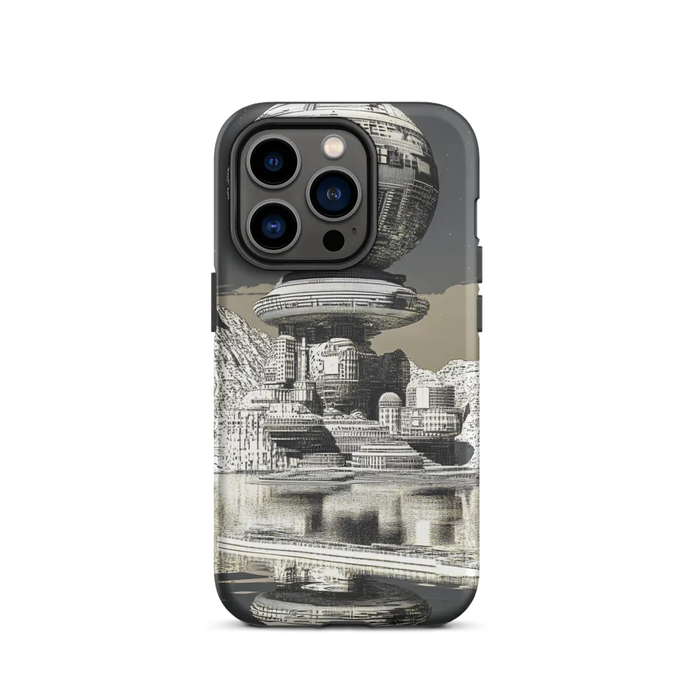Reflections of a Futuristic Dreamscape | Phone Case |  14 Pro | Tough Case | Matte