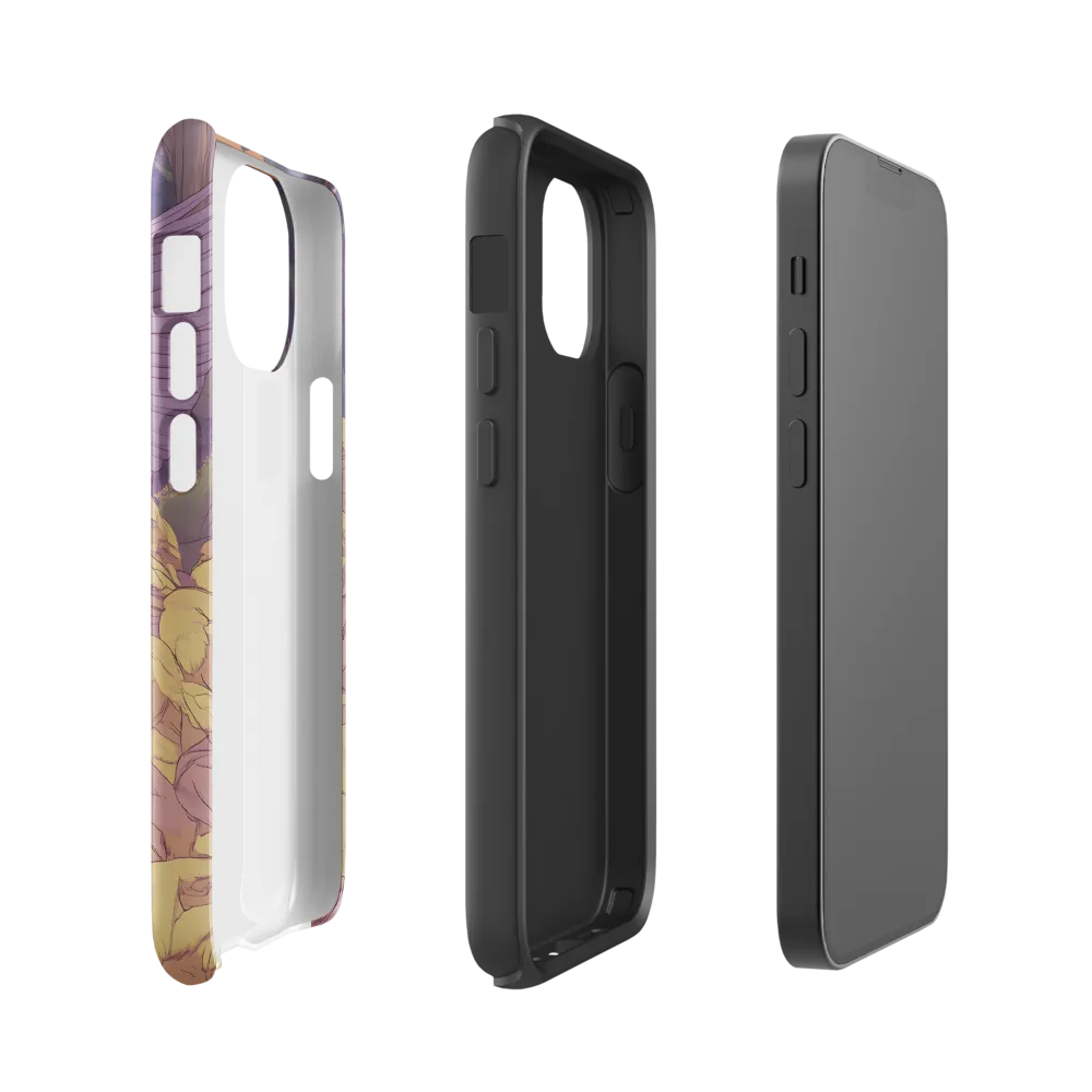 The Winged Guardian | Phone Case |  13 mini | Tough Case | Glossy