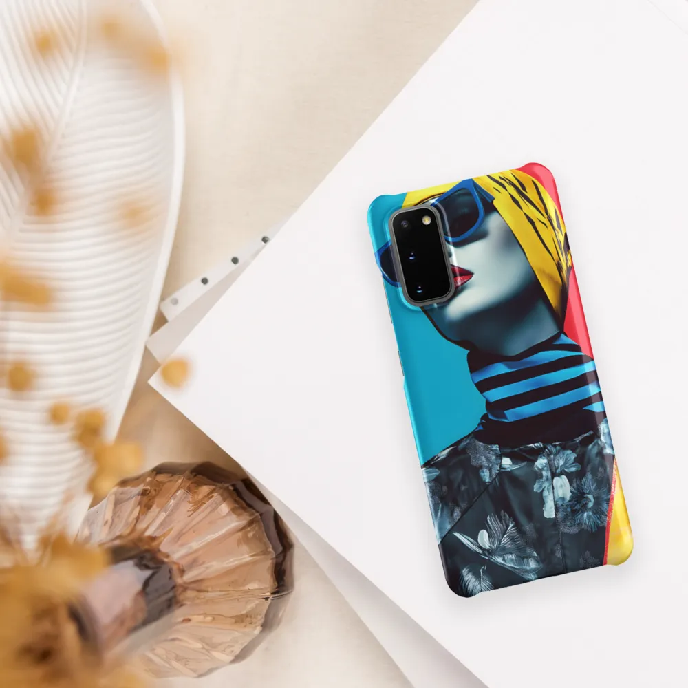 Vibrant Elegance in Modern Fashion | Phone Case |  S20 | Snap Case | Matte