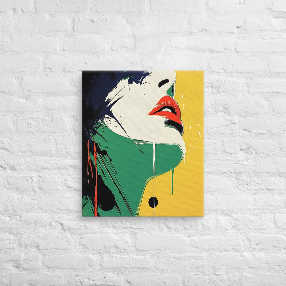 Bold Reflections: A Pop Art Portrait | Canvas | 20″×24″