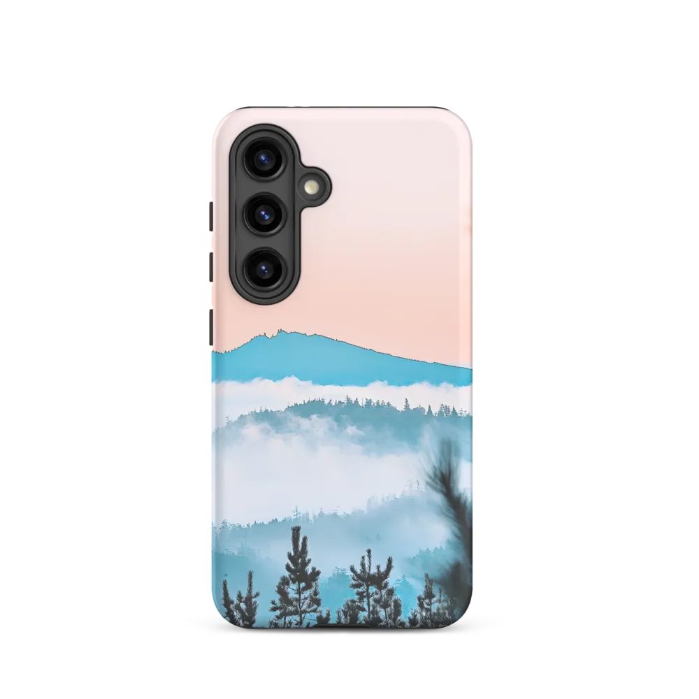 Tranquil Dawn Over Mountains | Phone Case |  S24 | Tough Case | Matte