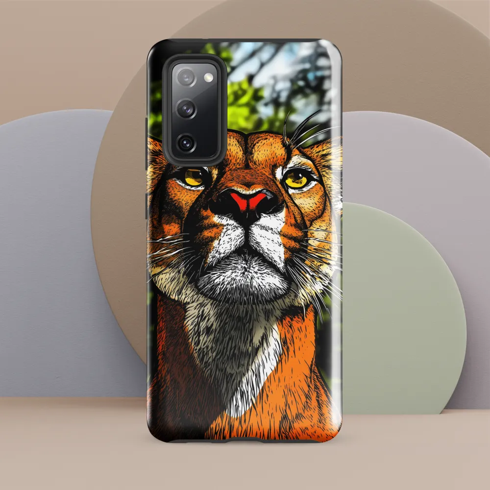 Regal Gaze: The Lioness in Focus