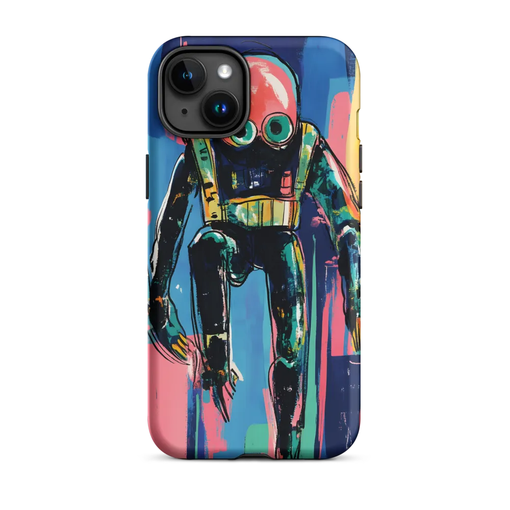 Diver in Vibrant Motion