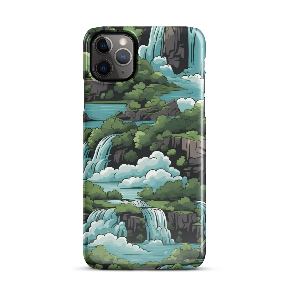 Harmonious Cascades | Phone Case |  11 Pro Max | Snap Case | Glossy