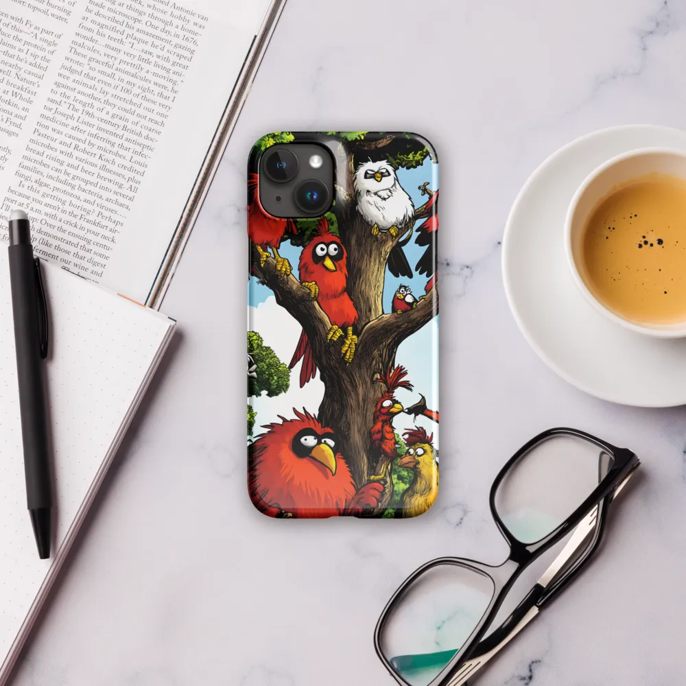 Whimsical Avian Gathering