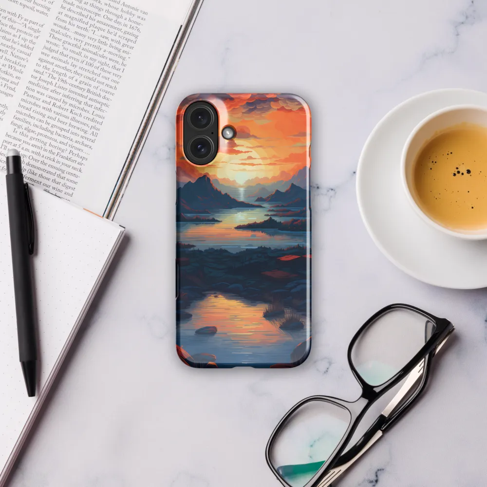 Ethereal Evening: A Digital Dusk