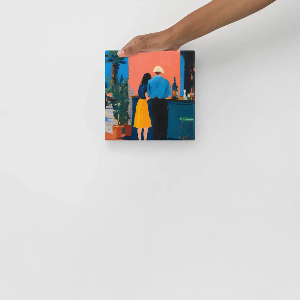 Seaside Rendezvous 
 Canvas | 8″x 8″