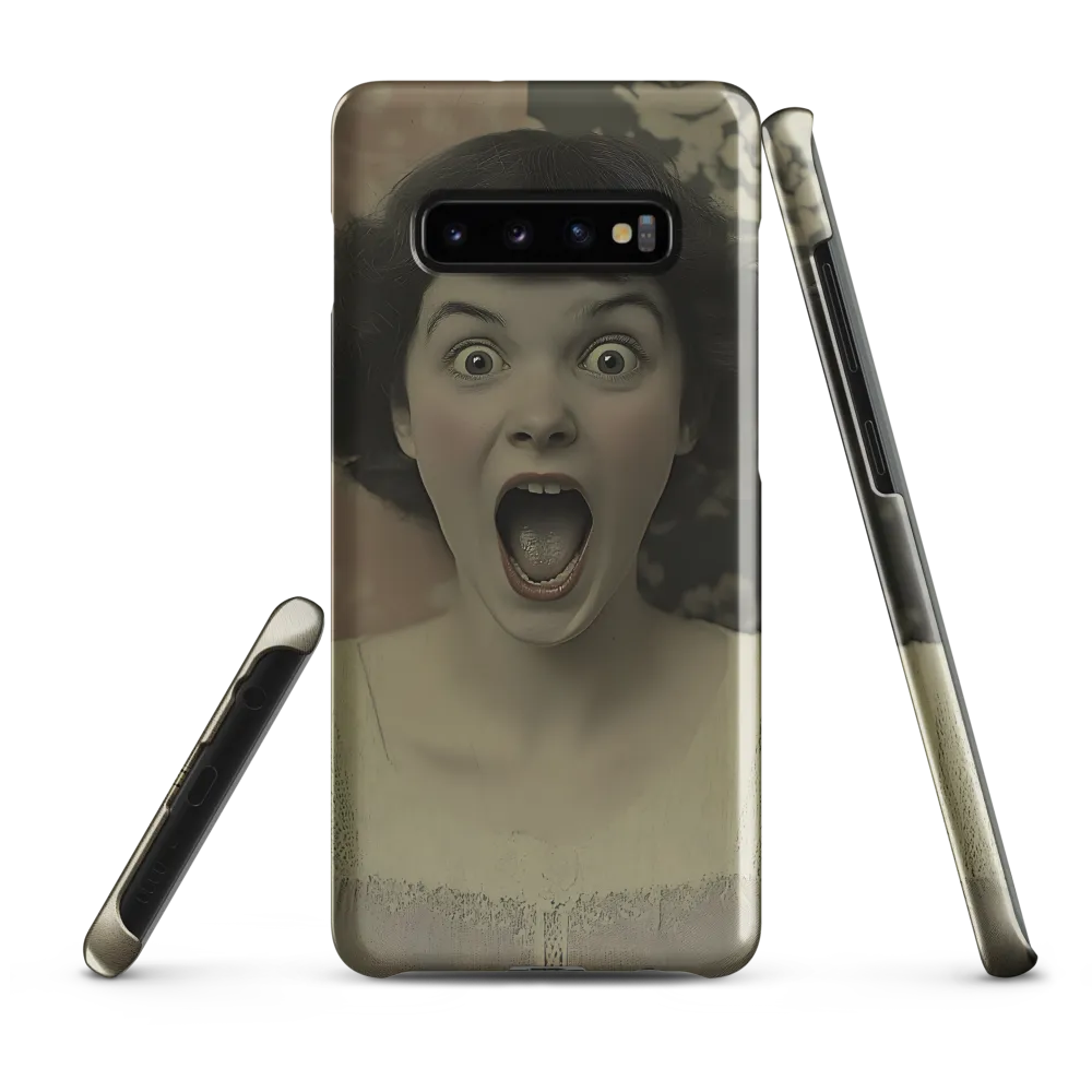 Surreal Shock | Phone Case |  S10 Plus | Snap Case | Glossy