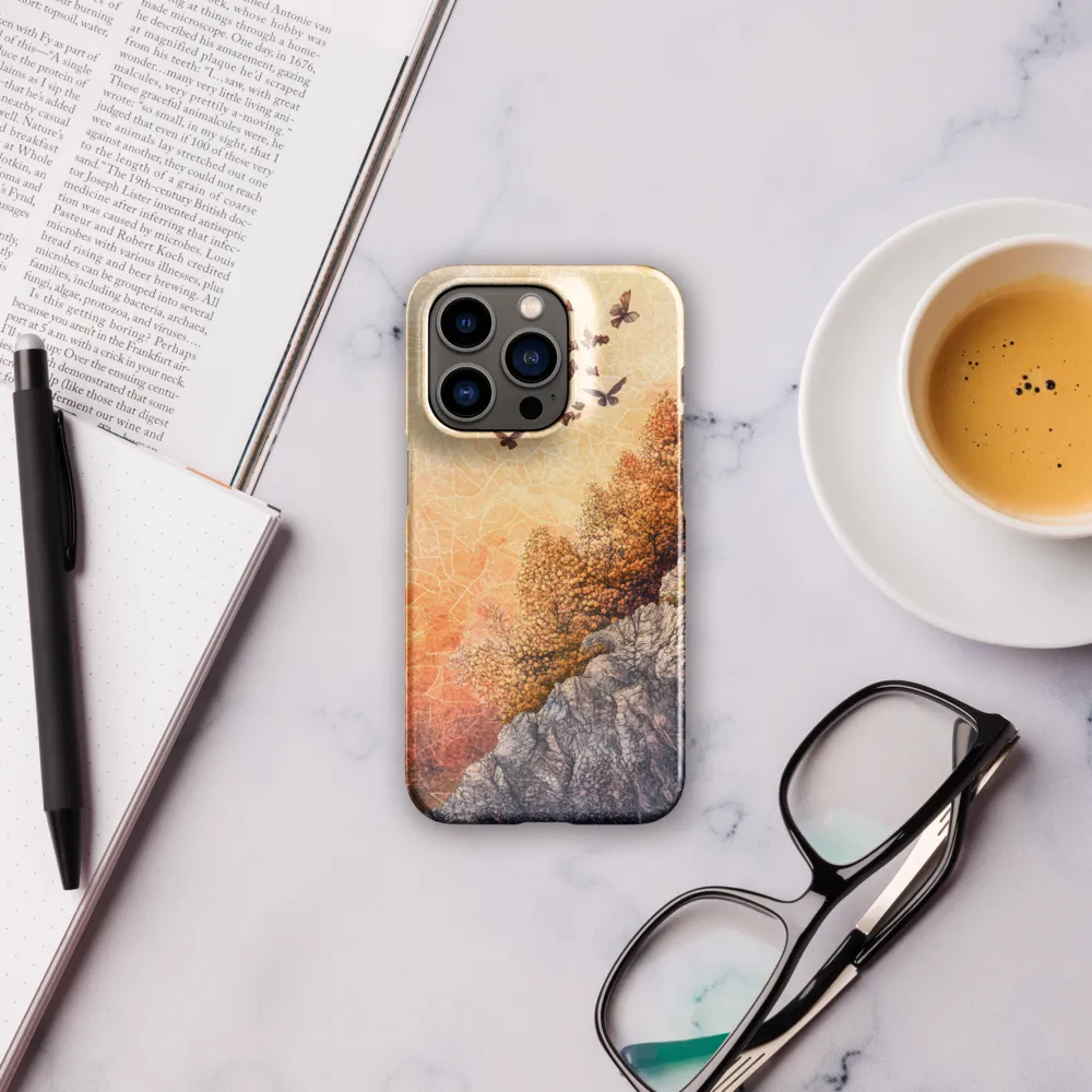 Fluttering Dreams of Serenity | Phone Case |  14 Pro | Snap Case | Glossy