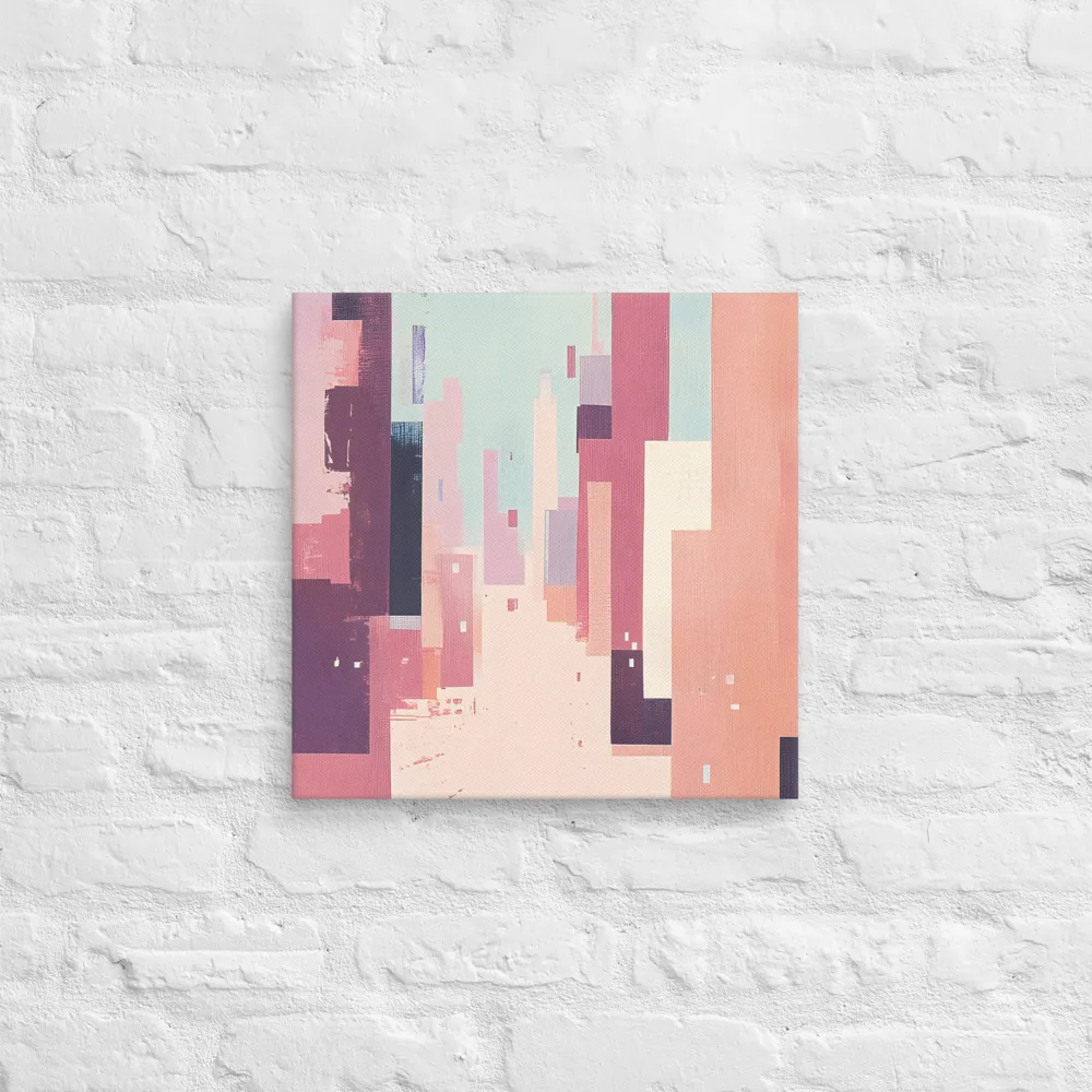 Tranquil Cityscape | Canvas | 16″×16″