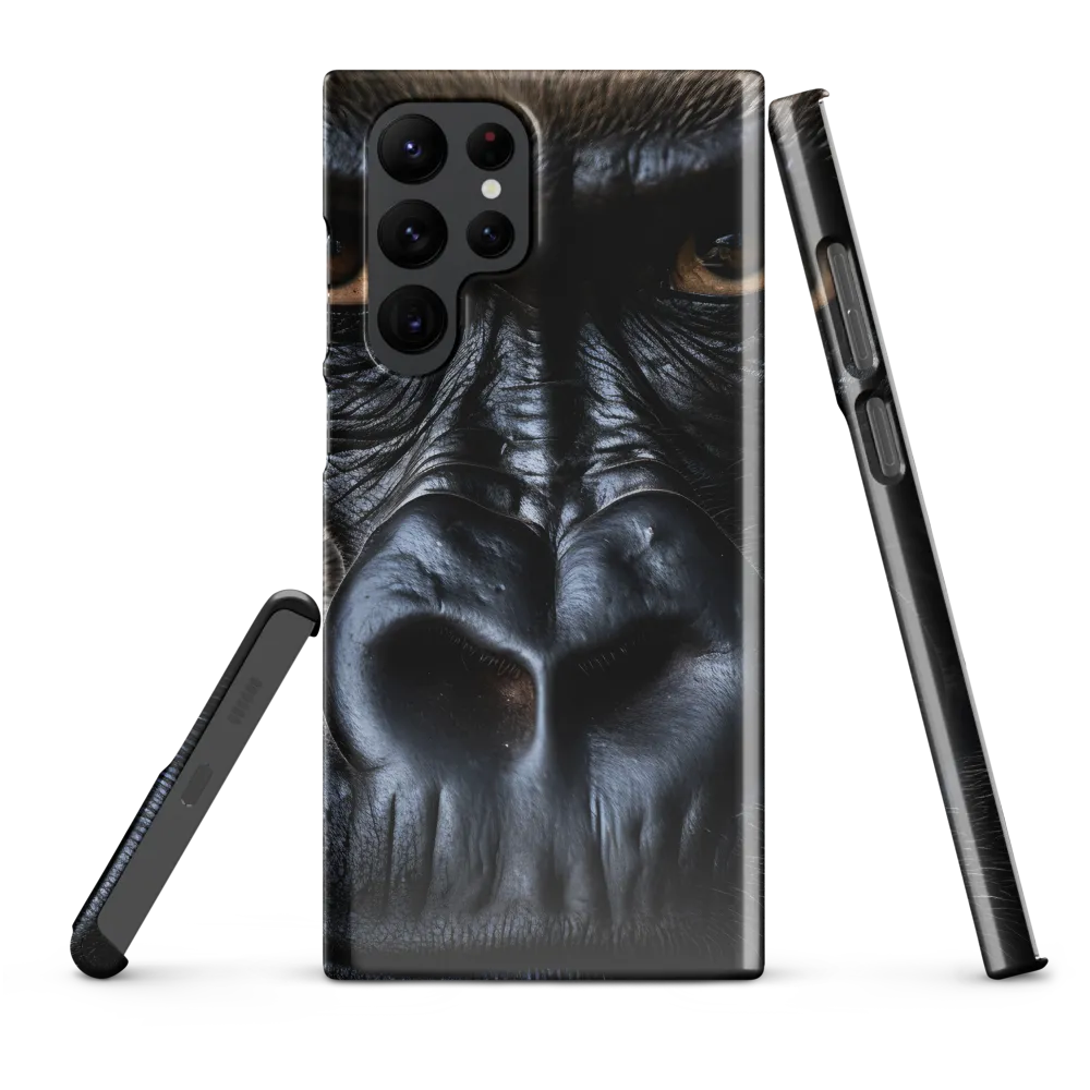Gaze of the Wild: A Gorilla's Portrait