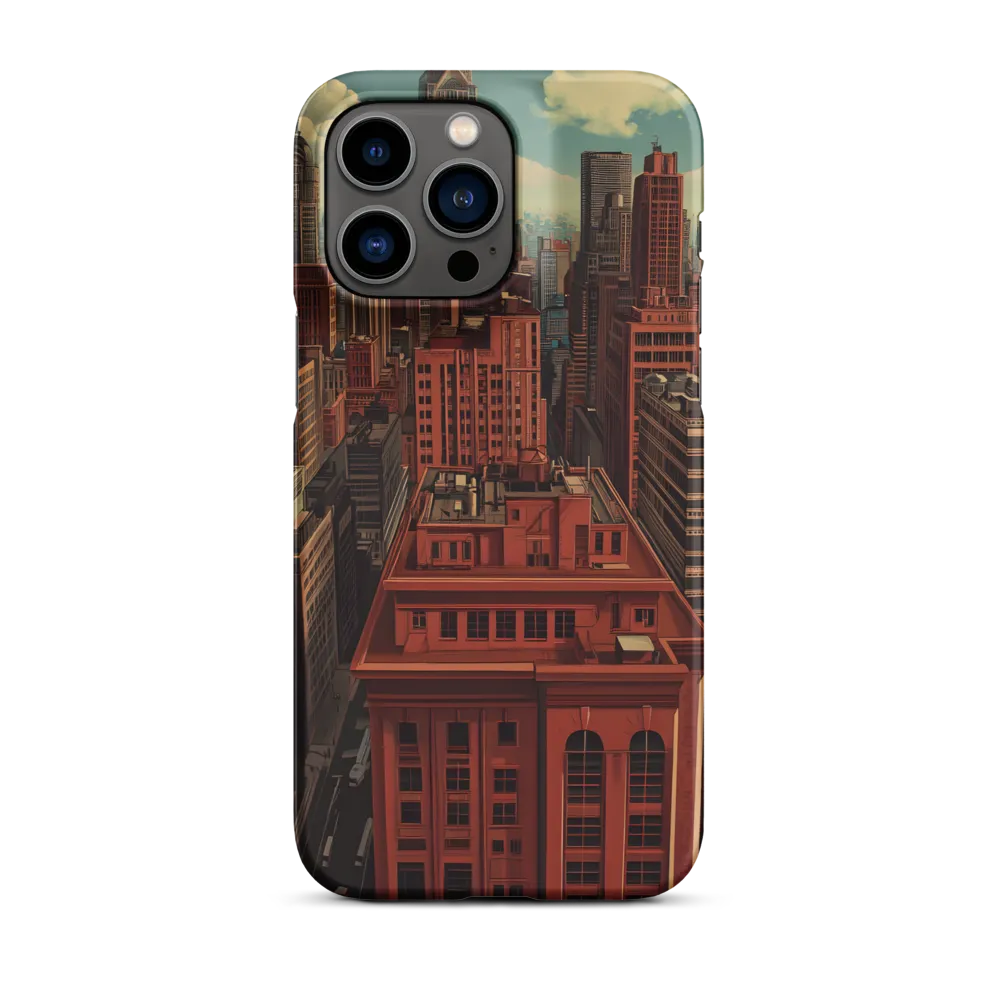 Urban Reverie: A Journey Through the City | Phone Case |  14 Pro Max | Snap Case | Matte