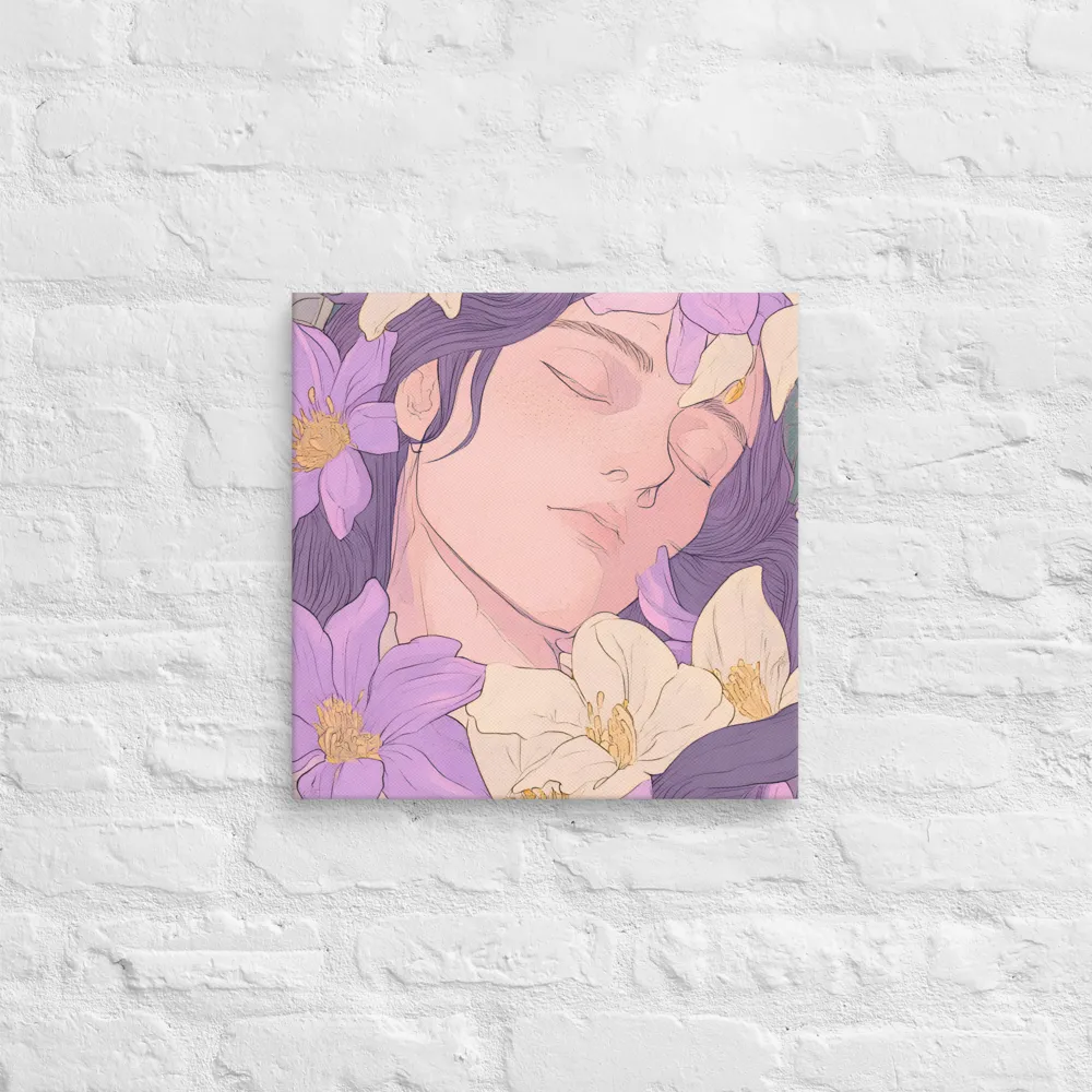 Harmony in Bloom | Canvas | 16″×16″