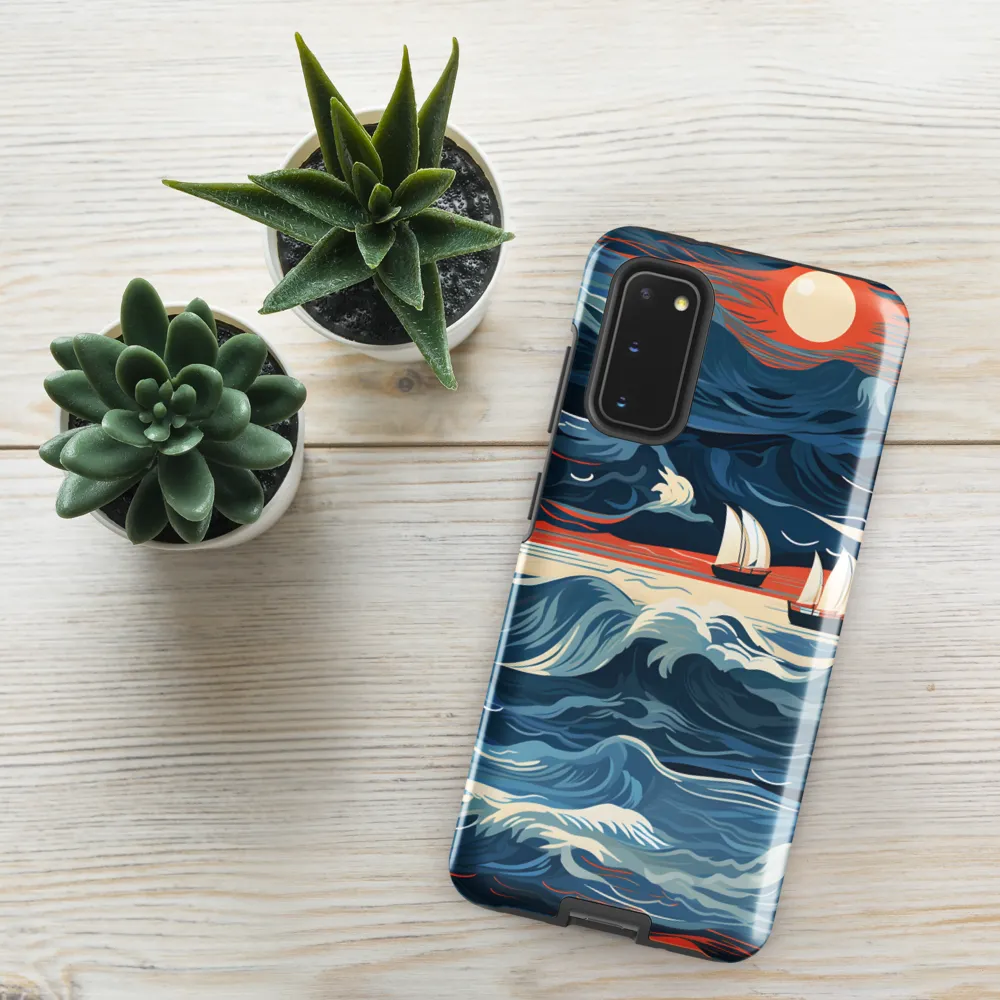 Ocean Whispers: A Voyage at Dusk