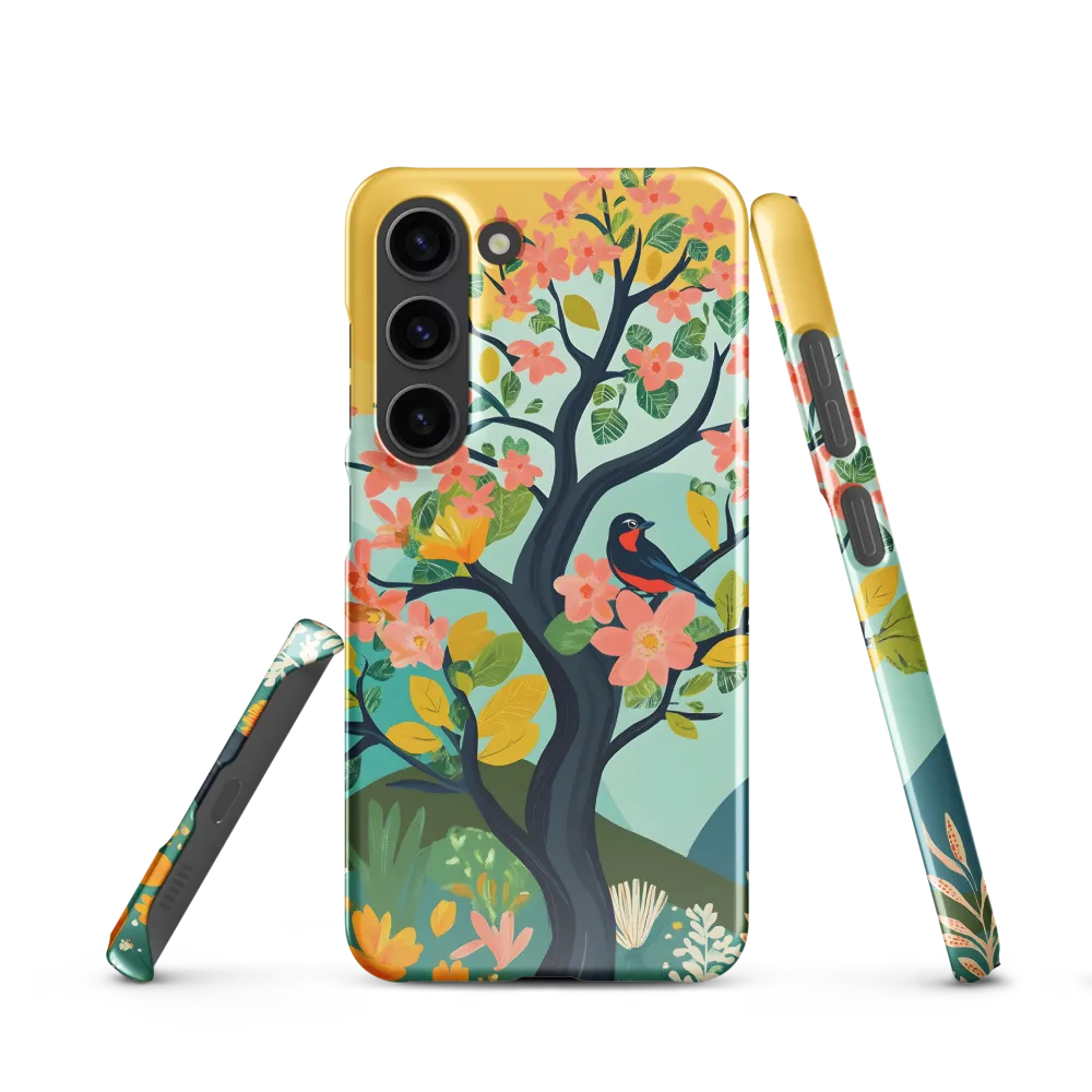 Spring Blossoms: A Serene Encounter