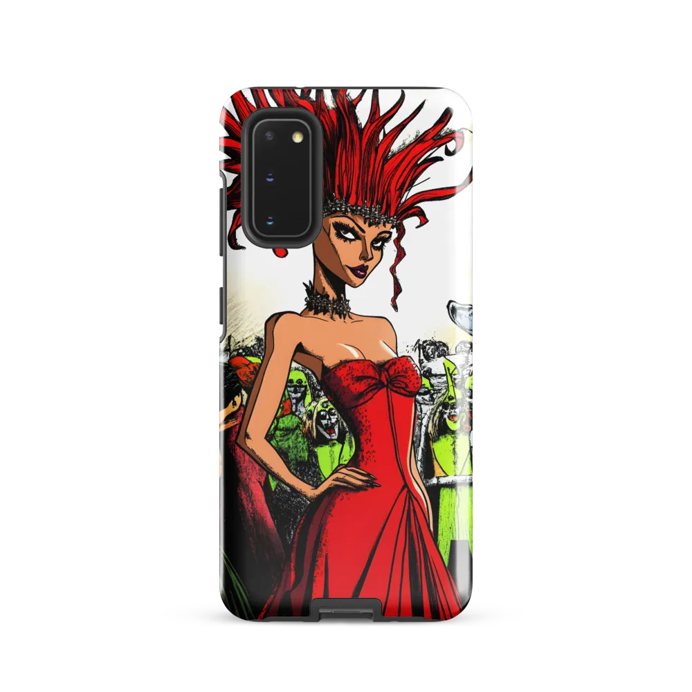 Fiery Elegance: A Fashion Statement