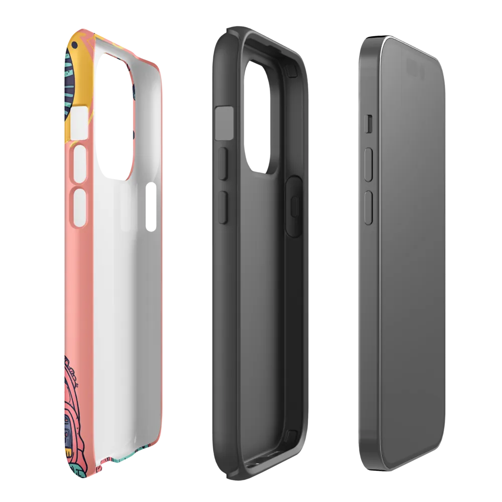 Exploration Beyond: A Digital Astronaut | Phone Case |  14 Pro | Tough Case | Matte