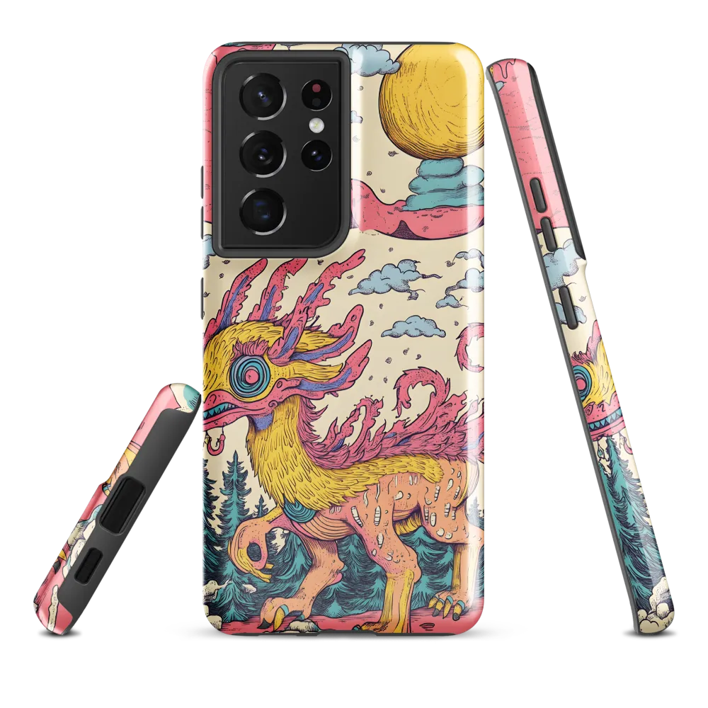 The Whimsical Beast | Phone Case |  S21 Ultra | Tough Case | Glossy