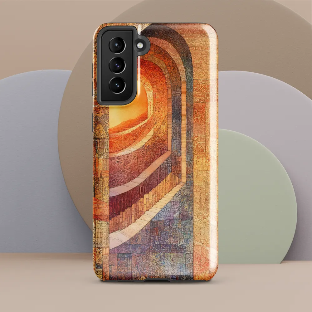 The Journey Through Shadows | Phone Case |  S21 Plus | Tough Case | Glossy