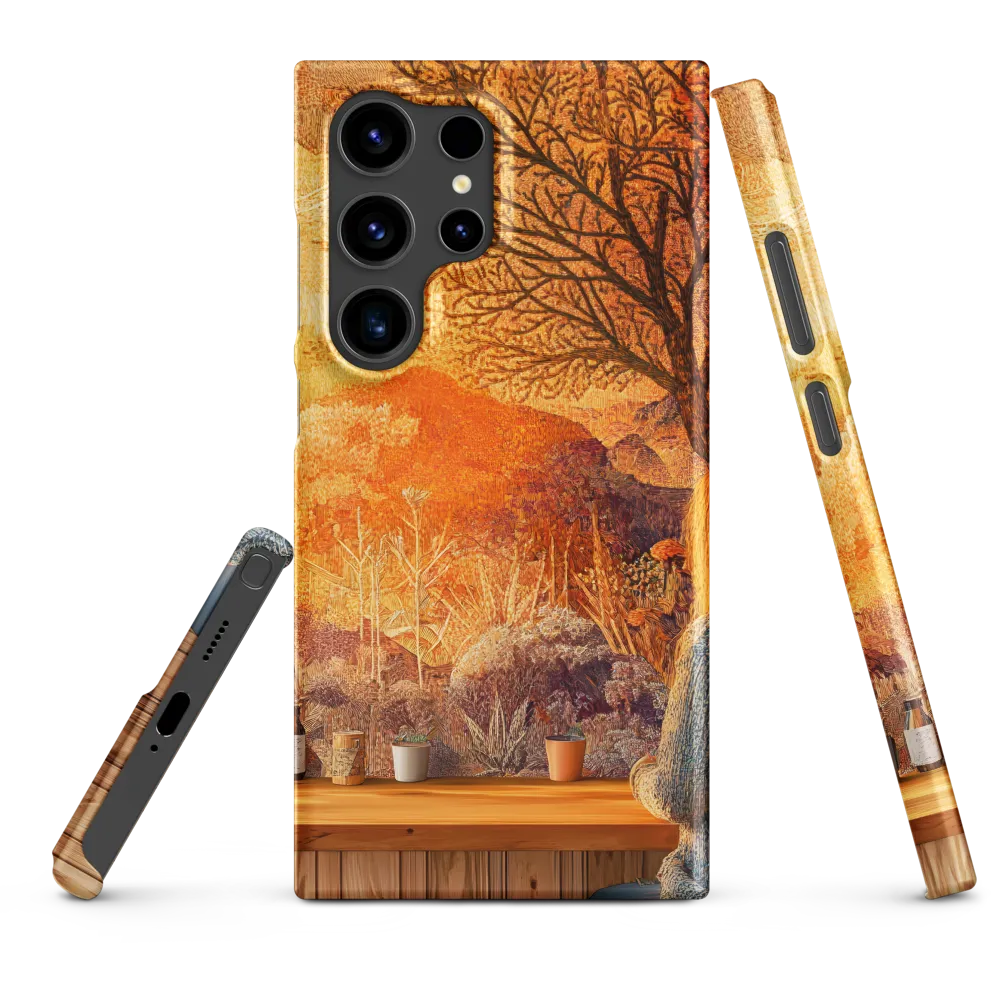 Whispers of a Golden Sunset | Phone Case |  S24 Ultra | Snap Case | Matte