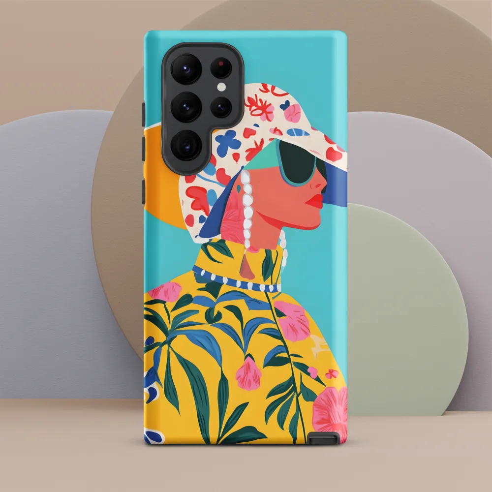 Tropical Confidence: A Fashion Portrait
