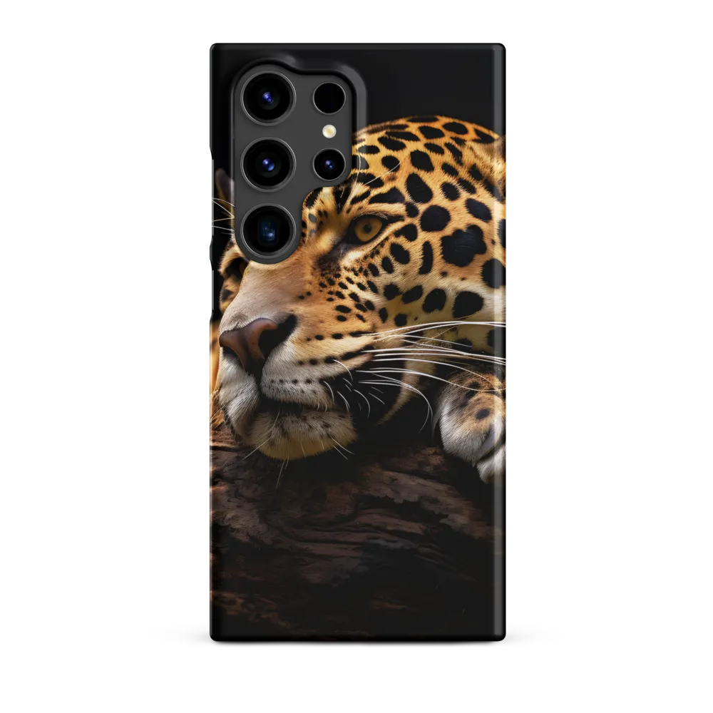 Tranquil Majesty: The Resting Leopard