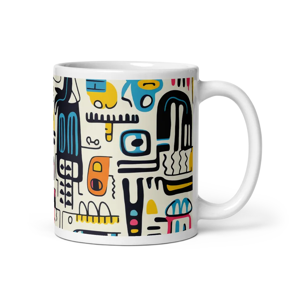 Vibrant Whimsy | Mug with White inside | 11 oz