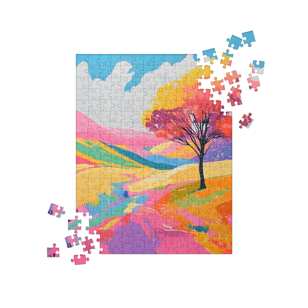 Vibrant Nature's Palette | Jigsaw Puzzle | 252/520 pieces