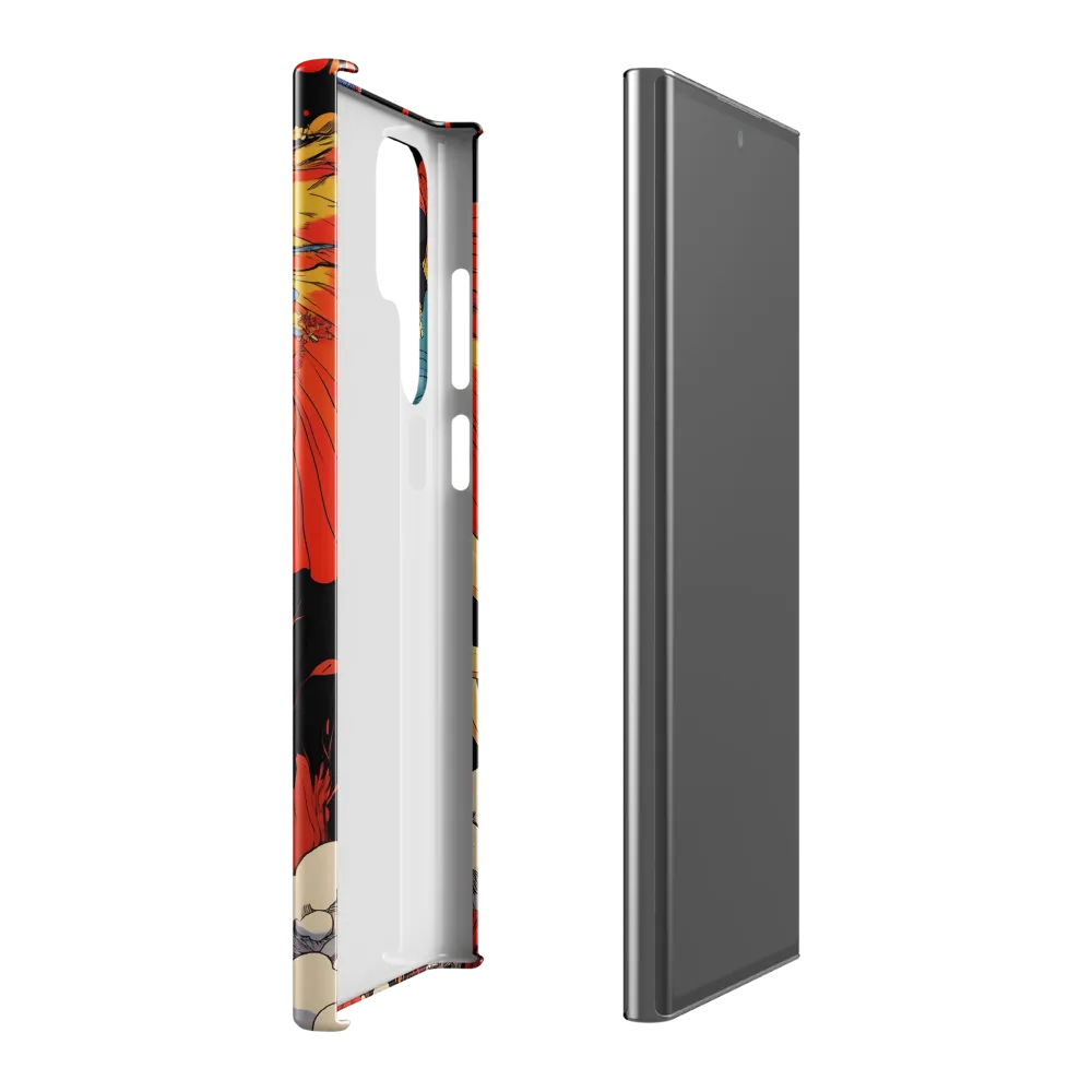 Majesty of the Floral Elephant | Phone Case |  S22 Ultra | Snap Case | Glossy