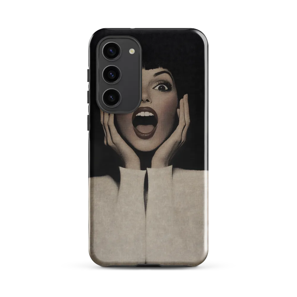 Eloquent Expression | Phone Case |  S23 Plus | Tough Case | Glossy
